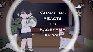 - karasuno reacts to kageyama angst - (my videos) read desc :)