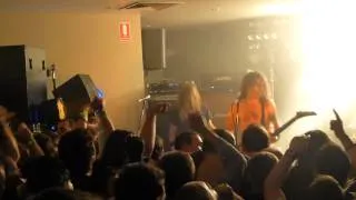 Airbourne - Live It Up - 2013 world tour 1st gig in their home town..F*ck Yeah!!!