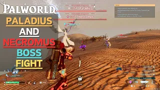 Palworld  - The Most Powerful Pal Combo - Paladius and Necromus Boss Fight