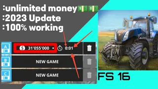 fs 16 hack unlimited money | farming simulator 16 | #fs16#trending1 #viral#gaming