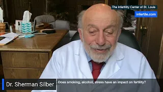 Dr Silber - Does smoking, alcohol, and stress have an impact on fertility?