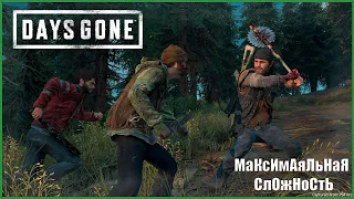 DAYS GONE на максимальном уровне сложности, продолжаем продолжать мучиться :)