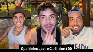 Lucas Guimarães causando no rancho querendo ver quem pega quem 😂 e alguém quer Carlinhos Maia 👀