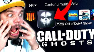 je teste GHOSTS sur PS5...