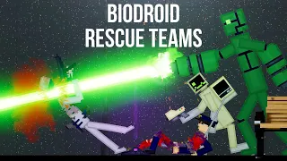 Biodroid RescueTeams save peoples - People Playgeound 1.17