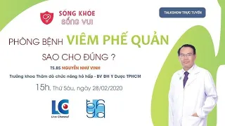 Phòng bệnh viêm phế quản sao cho đúng?