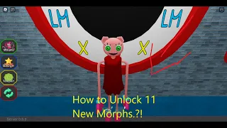 How to Unlock All 11 New Morphs in Find The Mommy Long Legs Morphs - Roblox.?!