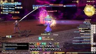 FFXIV Haukke Manor - Lady Amandine Healer Save (3-man) !