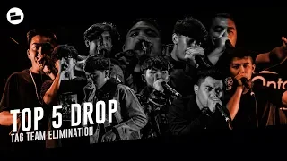 TOP 5 Drop in Asia Beatbox Championship 2018 Tag Team Elimination