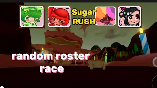 (Roblox) Sugar Rush Random Roster Race!