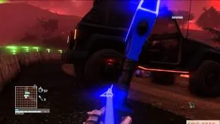 FarCry 3 Blood Dragon - Stealth Killing a Convoy