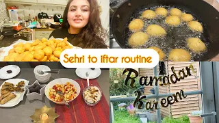 Sehri to iftar in London 😍/Best dahi bhalay recipe/fiat menu😋/asian mom vlog😍