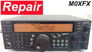 Kenwood TS-570D Ham Radio Repair & Troubleshooting a Transmitter Fault