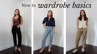 New In Stylish Wardrobe Basics | Cos, Arket, LilySilk, Theory, Toteme, New Balance