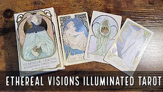 Ethereal Visions Illuminated Tarot | Unboxing and Flip Through