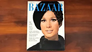 1967 October ASMR Magazine Flip Through: British Harper's Bazaar