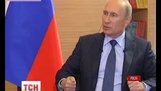 Путін рішуче спростовує причетність своєї країни до збройного протистояння в України