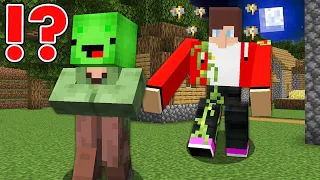 How Mikey VILLAGER ESCAPE From Angry IRON GOLEM JJ Challenge - in Minecraft Maizen!