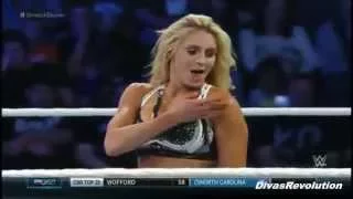 Smackdown 11/19/15 Charlotte vs Brie Brella