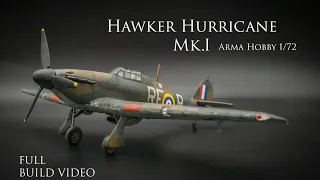 Arma Hobby 1/72 Hawker Hurricane Mk.I Expert Set Full Build