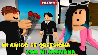 MI AMIGO SE OBSESIONA CON MI HERMANA | Roblox Brookhaven rp | Mini Pelicula - Historia de Roblox