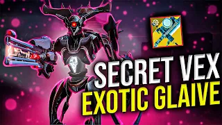 NEW Secret Vex Exotic Glaive Mission - VEXCALIBUR! | Destiny 2 - LightFall