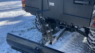 Axis 500 UTV Snow Plow