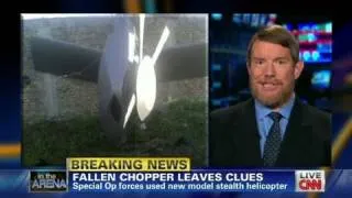 CNN: Fallen stealth chopper leaves clues