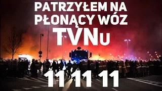 🔴 Patrzyłem na płonący wóz TVNu