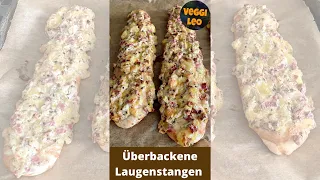 Überbackene Laugenstangen