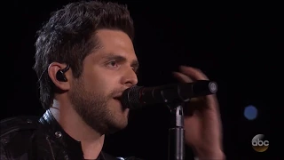 Thomas Rhett sings "Die a Happy Man" live in concert 2016 50th CMA awards. HD 1080p