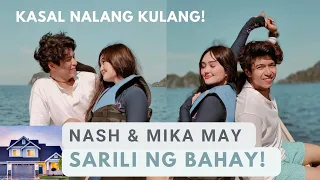 NASH AGUAS AND MIKA DELA CRUZ MAY SARILI NG BAHAY! 😲