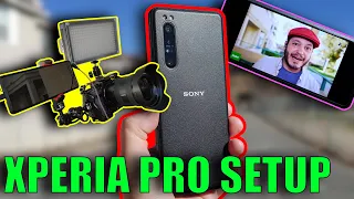 XPERIA Pro Setup: Troubleshoot Mobile Broadcasts!