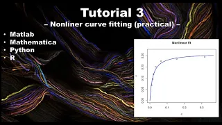 Tutorial on non-linear curve fitting in 4 languages: Matlab, Mathematica, Python, and R