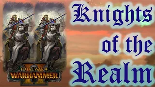 UNDERRATED UNIT: Knights of the Realm - Bretonnia vs Greenskins // Total War: Warhammer II MP Battle