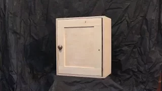 Plywood cabinet. Шкафчик из фанеры.