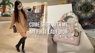 SHOP WITH ME: Getting My Mini Lady Dior + Trying on a $27,000 Bag