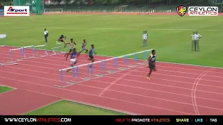 110m Hurdles Under 20   Boys Finals   Junior National Athletics Championship 2019