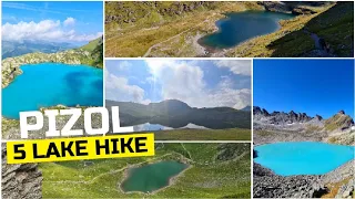 A Spectacular & not to be missed trail - Pizol 5 lake hike #switzerland #hiking #travelvlog