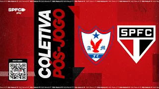 COLETIVA PÓS-JOGO: ÁGUIA DE MARABÁ X SÃO PAULO | SPFC PLAY