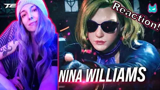 She Looks Amazing! NINA WILLIAMS -Tekken 8 Character Reveal Trailer Reaction!