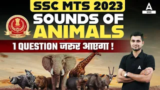 Sounds of Animal | SSC MTS English Most Important Questions 2023 | By Shanu Rawat