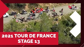 UNLUCKY FOR SOME | 2021 TOUR DE FRANCE - STAGE 13