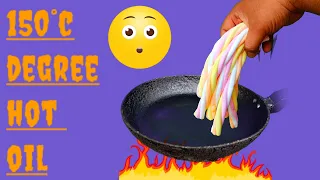 EXPERIMENT marshmallow deep fry experiment || deep fry experiment