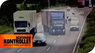 "Todesstrecke" Autobahn 2: Polizei erwischt fahrlässige LKW-Fahrer! | Achtung Kontrolle | kabel eins