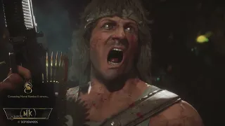 Mortal Kombat 11 Sylvester Stallone vs Arnold Schwarzenegger (Rambo vs Terminator)