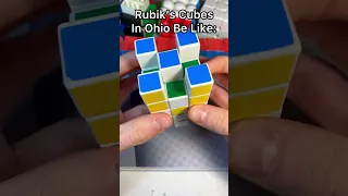 The Dumbest Rubik’s Cubes In Ohio #shorts