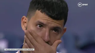 Aguero In Tears After Losing Champions League | Man City 0-1 Chelsea