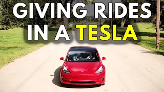 Tesla Model 3: Uber Rider REACTIONS