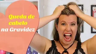 QUEDA DE CABELO NA GRAVIDEZ | É normal cair cabelo no início da gestação? | Monica Romeiro